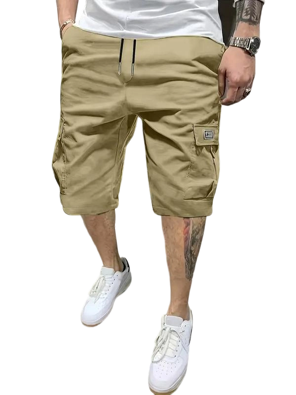 Men's Shorts with Slanted Pockets - Casual Multi-Pack