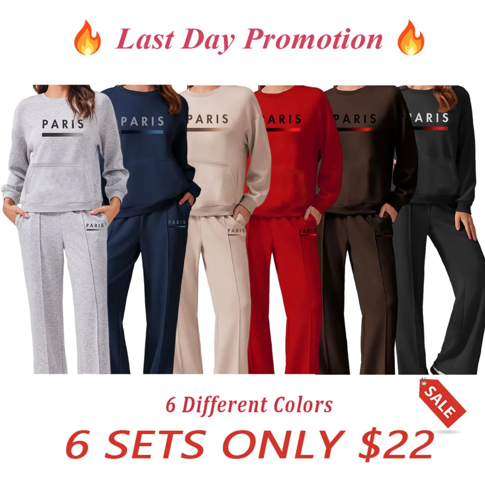 [🎉Huge Christmas Sale! 90% OFF Storewide—Don’t Miss Out!]Women’s Voyager Max Pocket Space Cotton Tracksuit Set