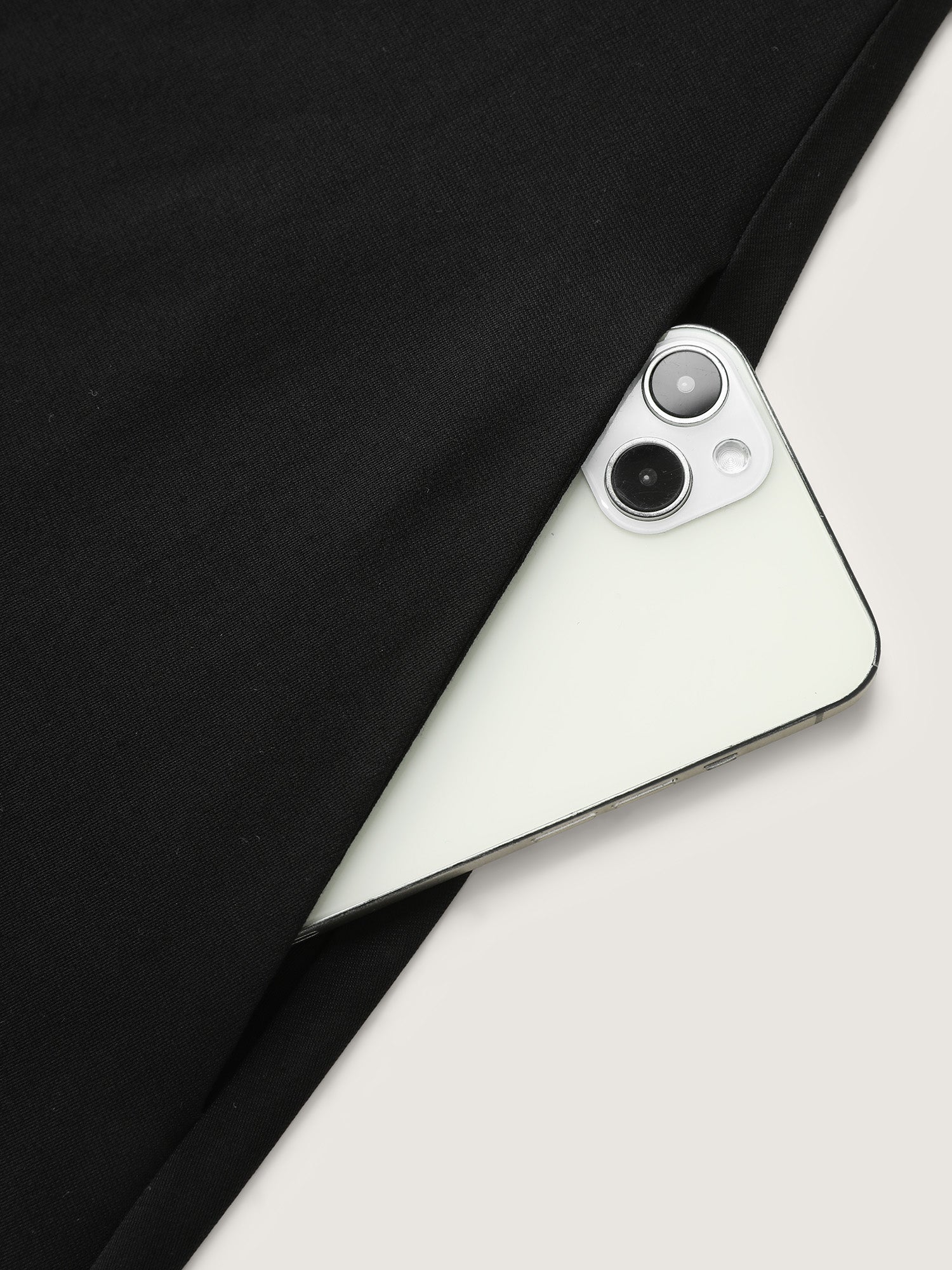 Stretch Knit Pockets Waist-Buckle Mini Dress