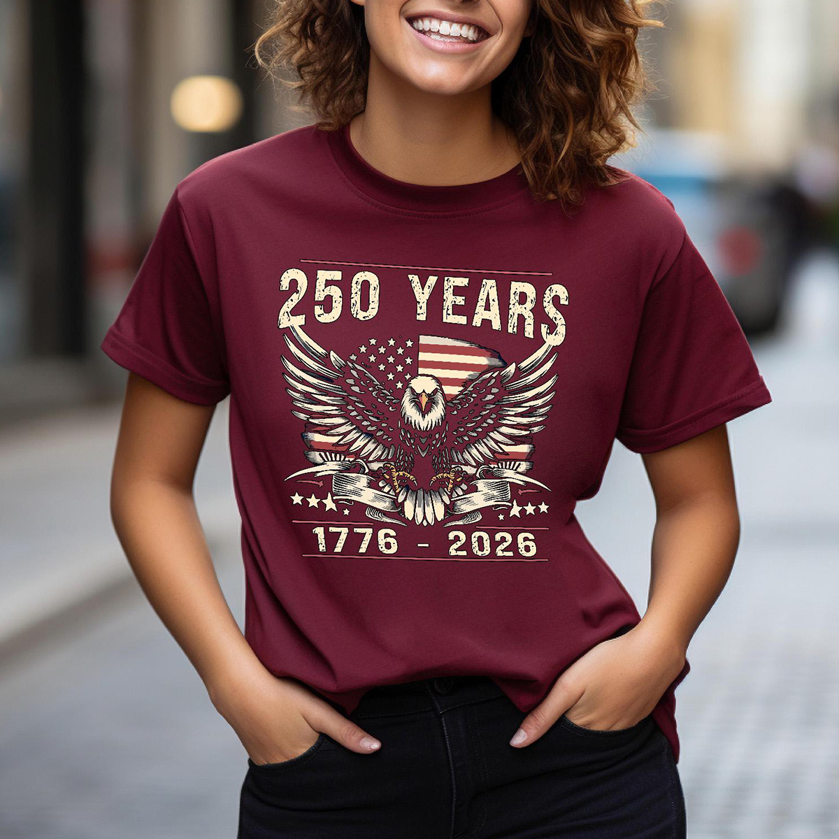 250 Year Old American Unisex T-Shirt