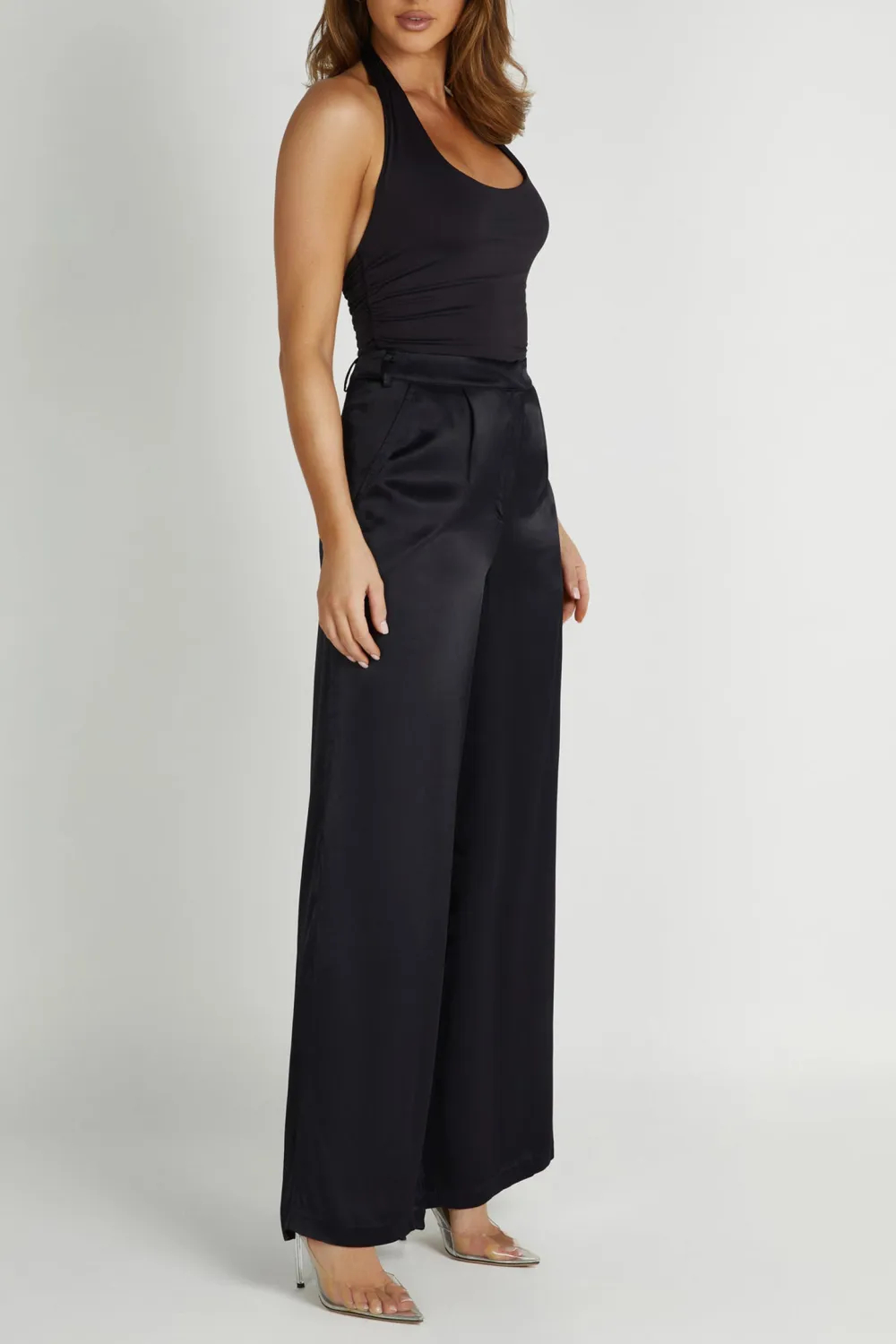 Recycled Nylon Halter Top