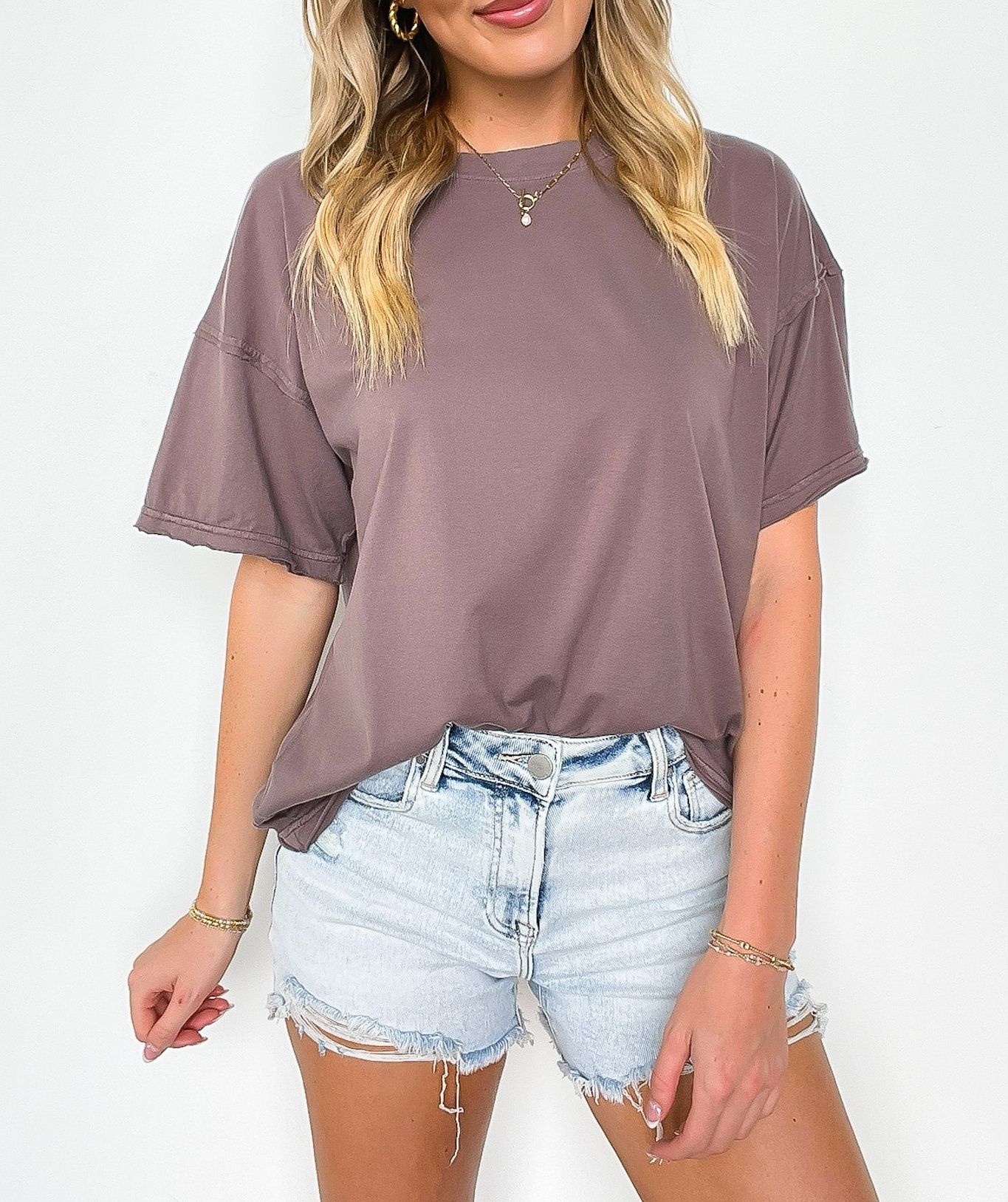 Washed Relaxed Fit Top