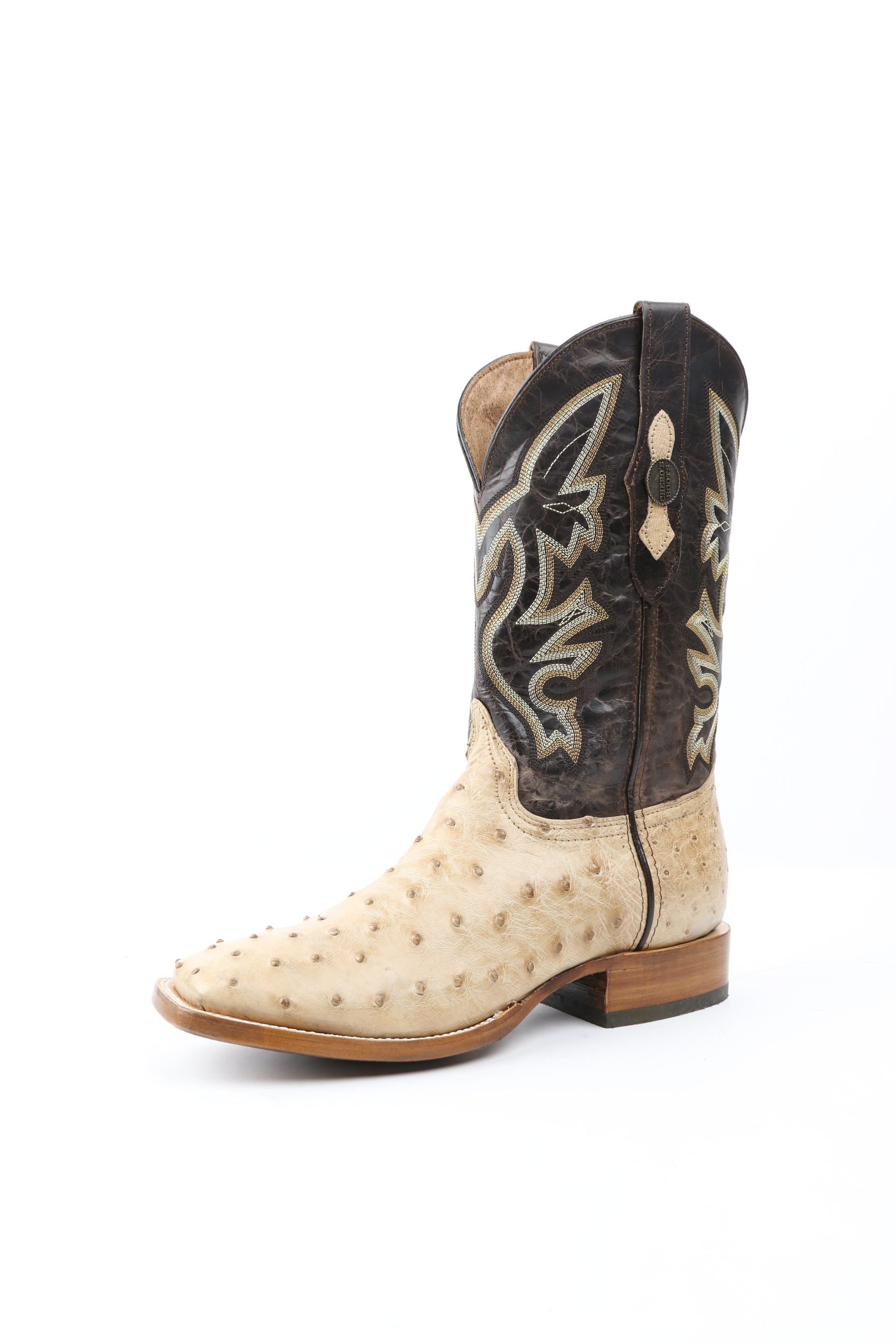 Chero's Premium Exotic Ostrich Champagne Clearance Sale 70%OFF