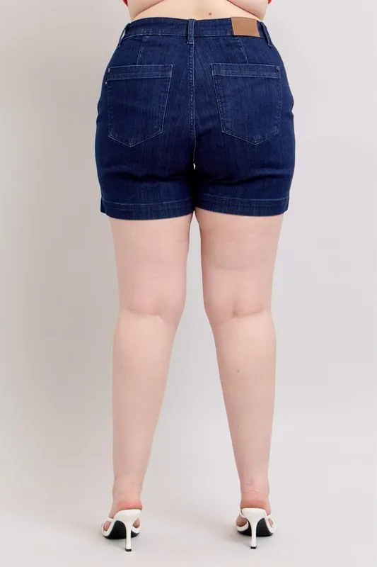 High Waist Denim Shorts