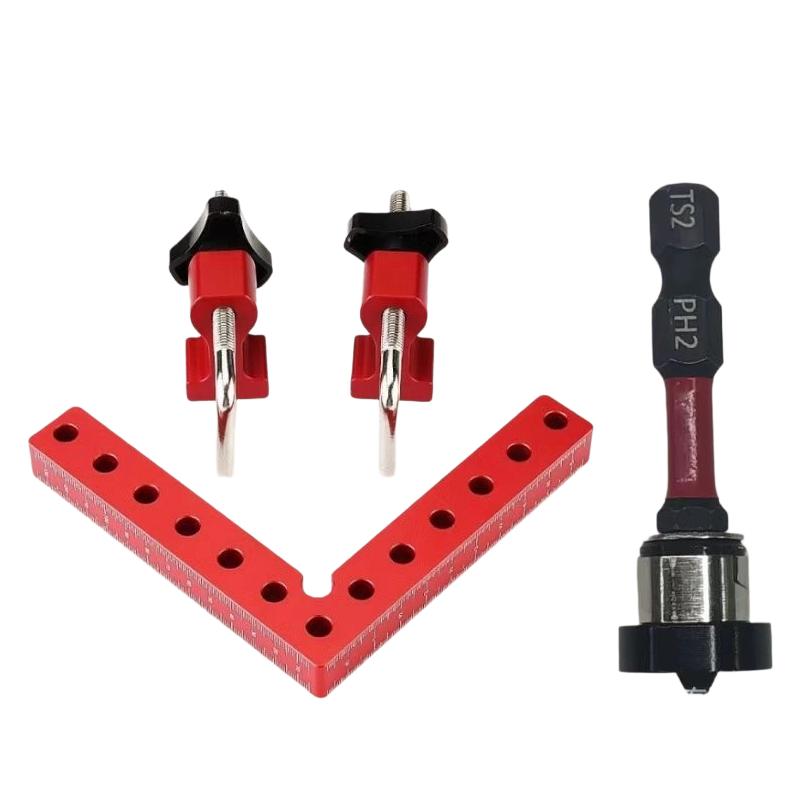 90-Degree Positioning Squares Right Angle Clamps Kit