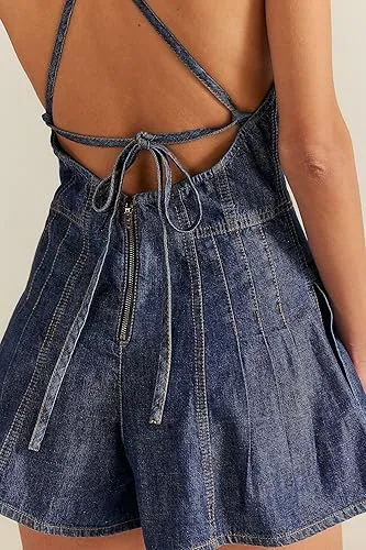 Women's Sleeveless Deep V Neck Shorts (Just $4 Each!)