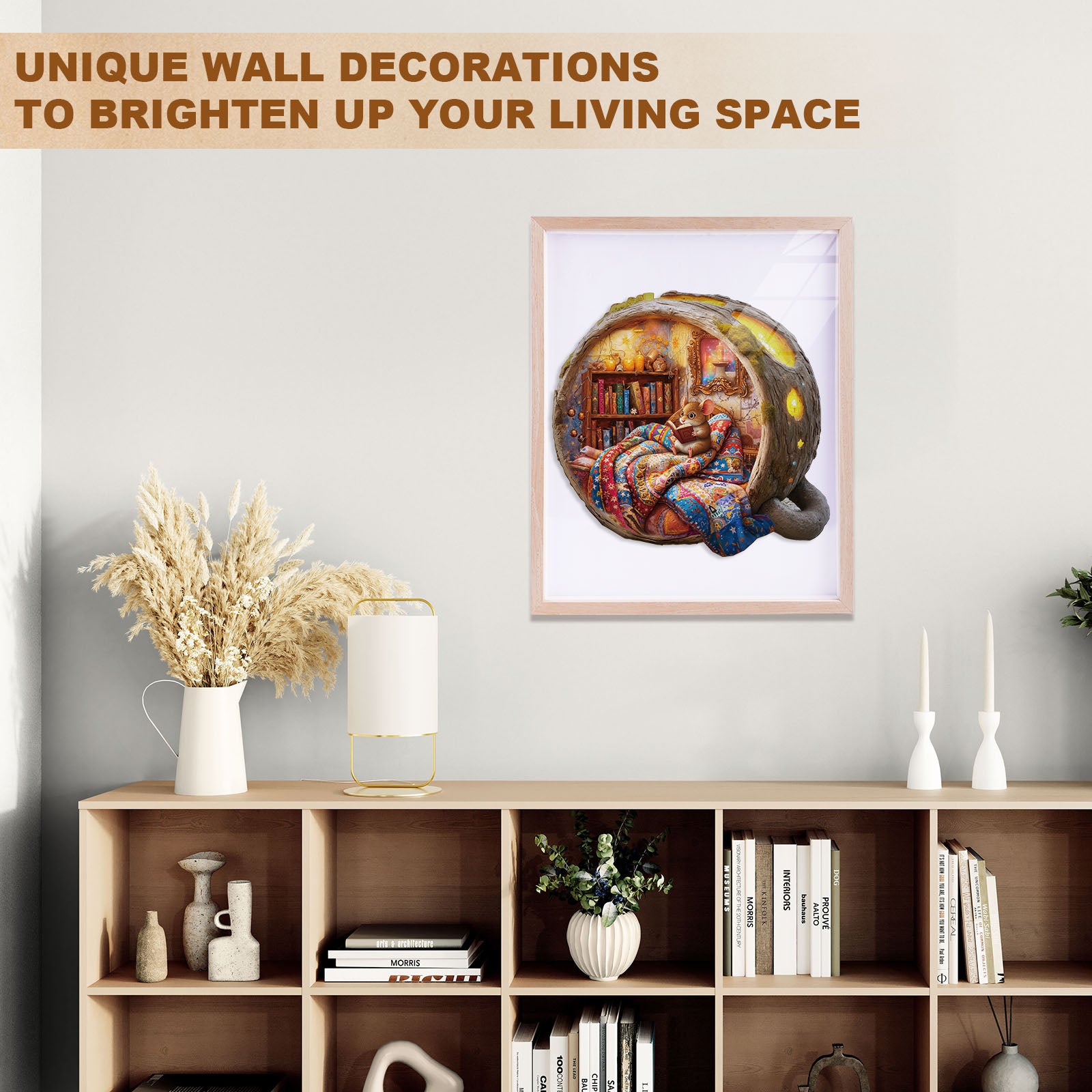 House of Mice Wooden Jigsaw Puzzle