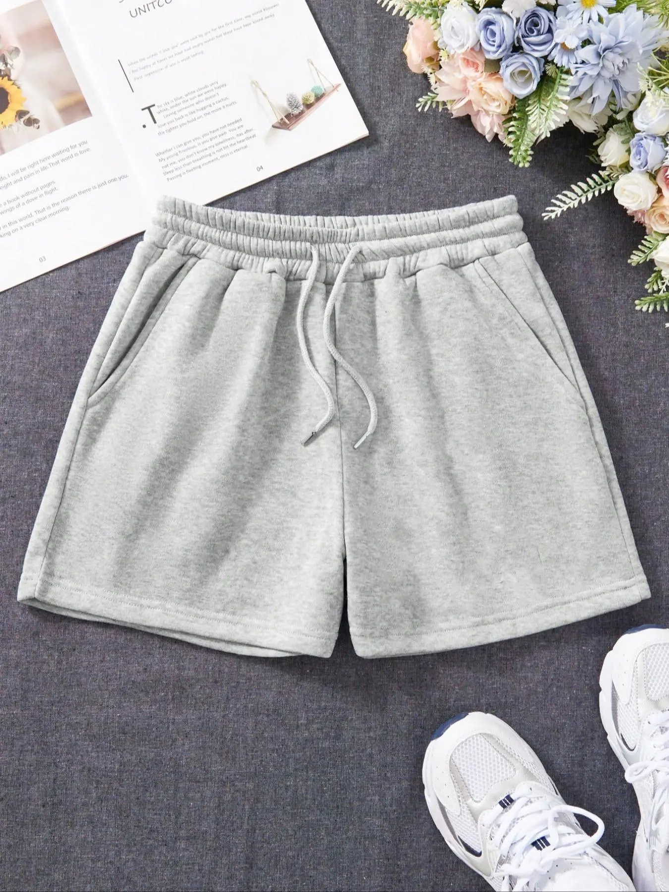 Women's Plain & Camo Print Shorts