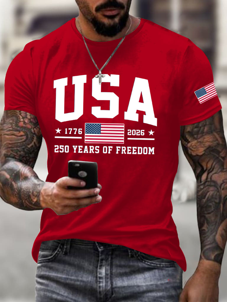 Men'S America 250th Anniversary T-Shirt