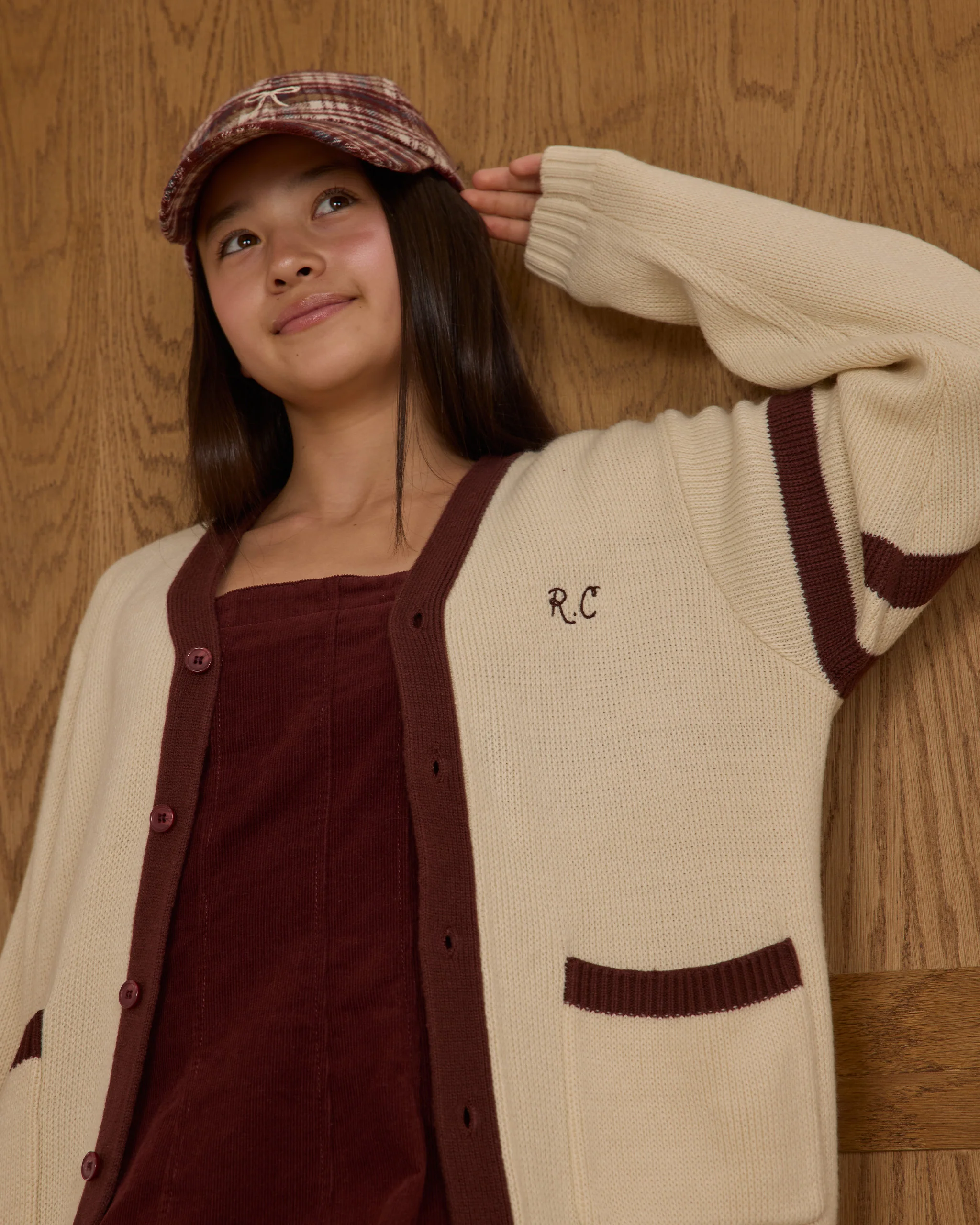 Teen Haywood Cardigan | Natural