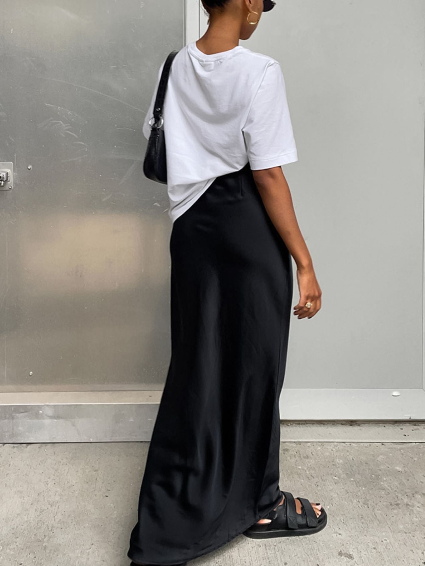 High Waist Maxi Skirt