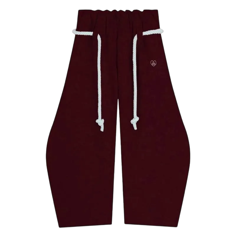Women Casual Elastic Waist Lantern Trouser Sweatpants