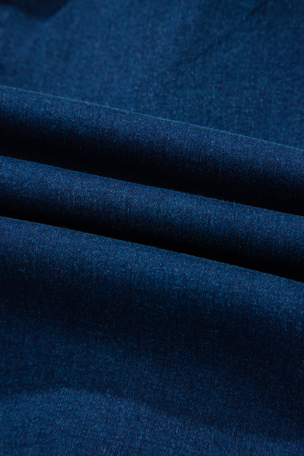 Dirty blue Sleeveless Zipped Bodycon Denim Short Dress