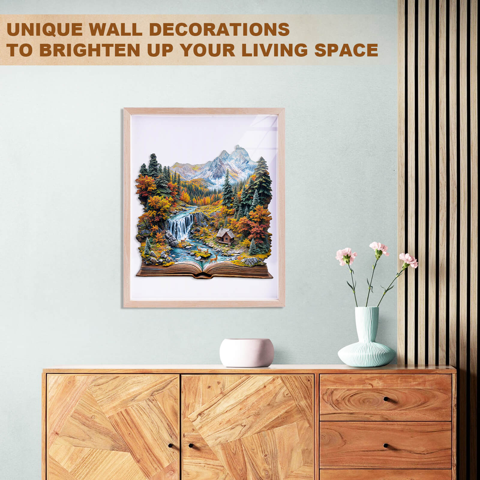 Autumn Wonderland Wooden Jigsaw Puzzle