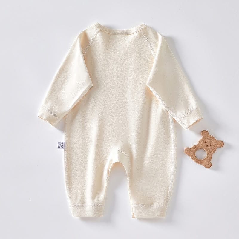 Baby Bear Kimono Romper with Bib and Hat