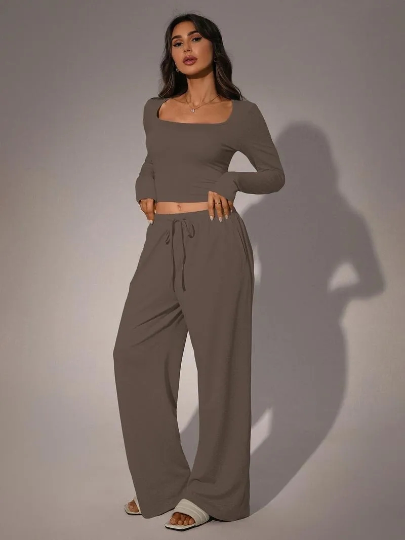 Women's 2 Piece Matching Lounge Set