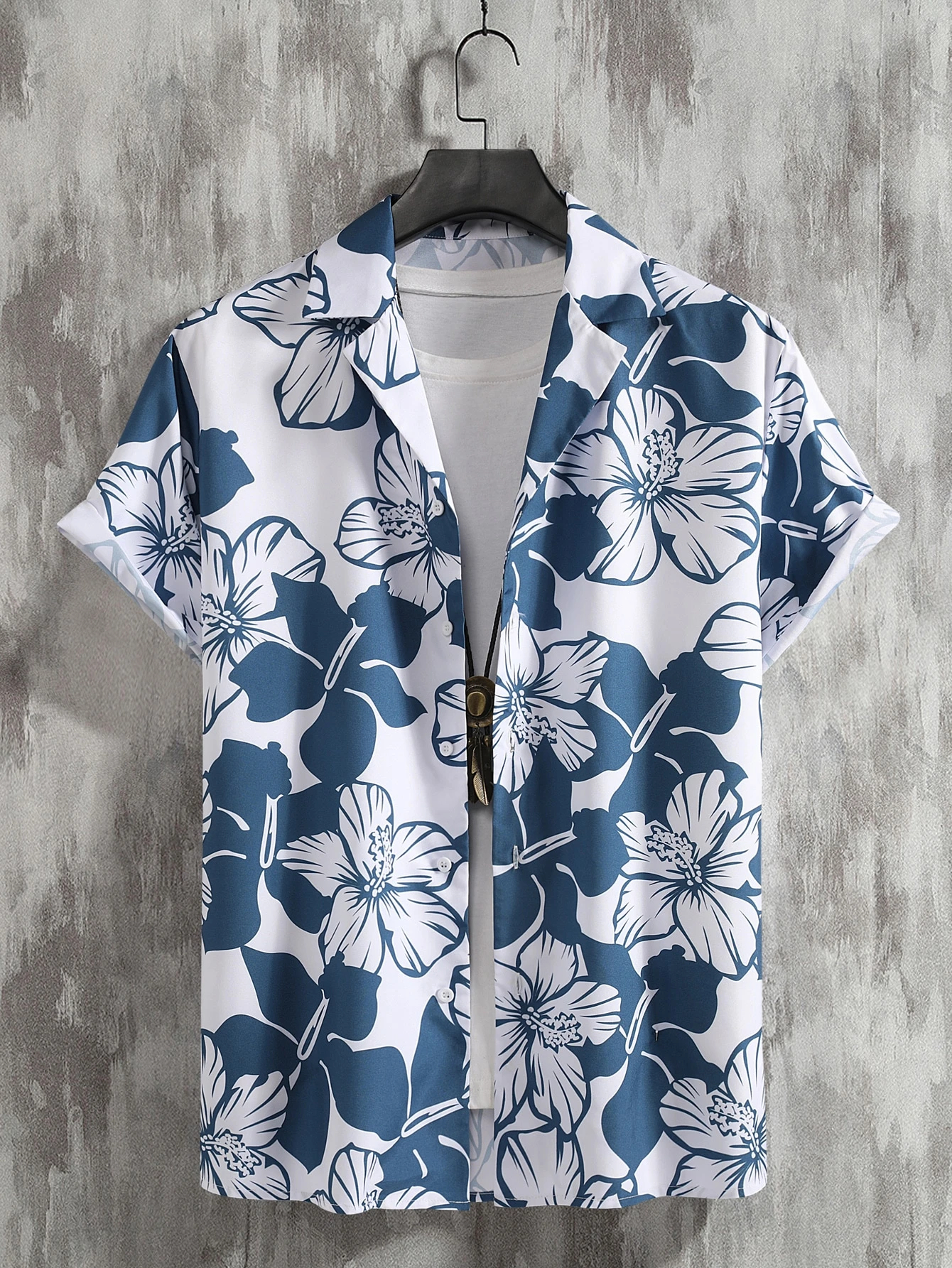 Men's Vacation Short Sleeve Printed Shirts Tops