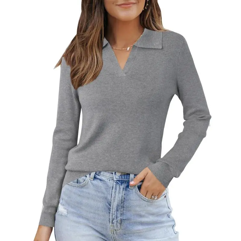 Women’s Wool Blend Polo Shirts