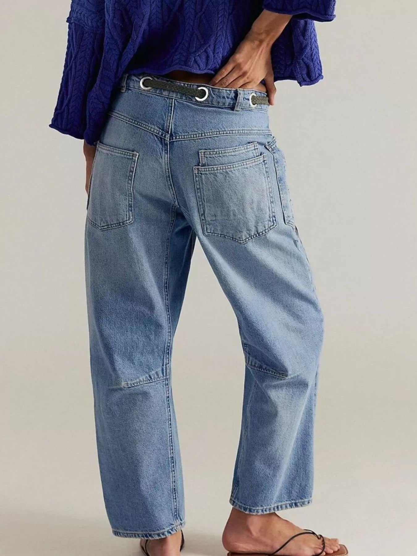 Washed Relaxed Fit Jeans