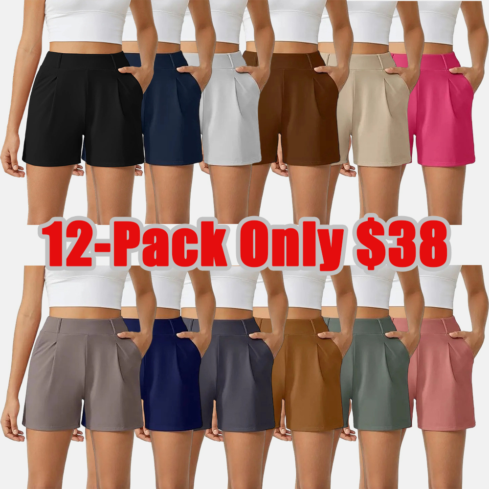 Shorts for Women Trendy High Waisted Casual Summer Shorts 2026 Athletic Shorts with Pockets Fit Outdoorfun