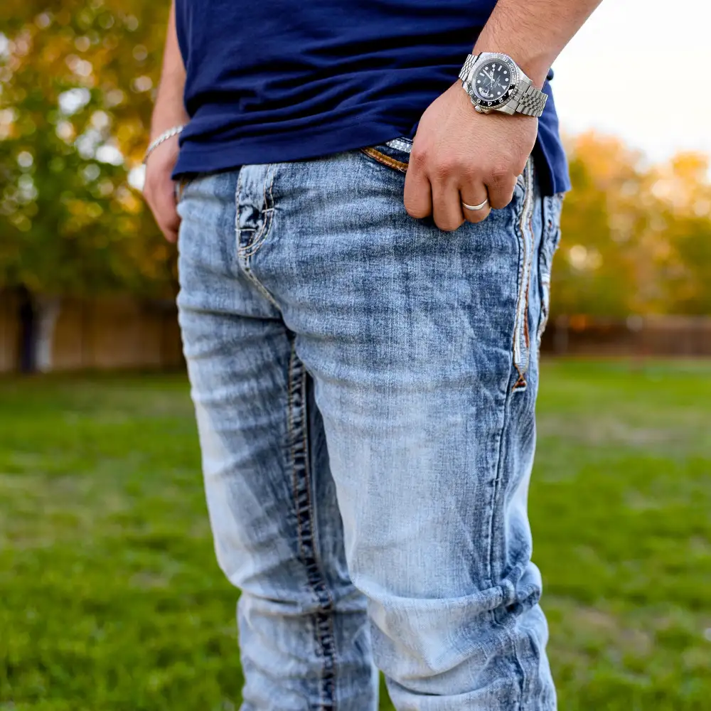 Men’s SA-048 Straight Fit Blue Jean