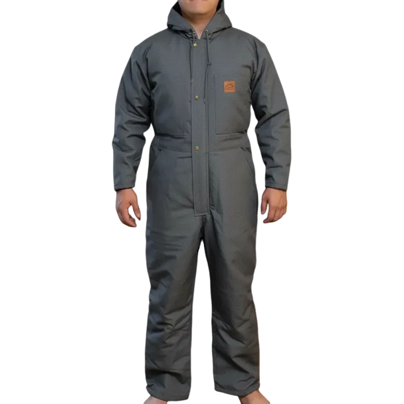 🔥Last Day Promotion!🎁Men's Insulated Work Coverall with Pockets&Cold-Weather Insulated Bib Overalls🎁