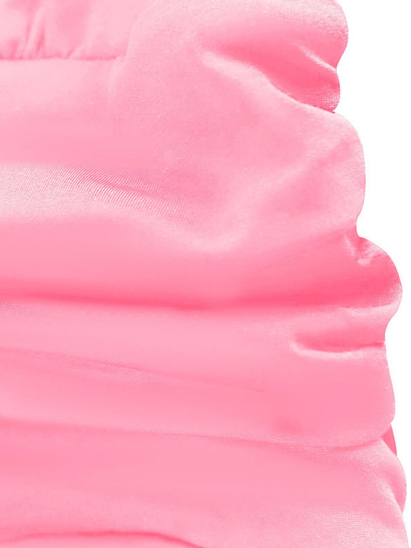 Halter Neck Ruffle Hem Mini Dress