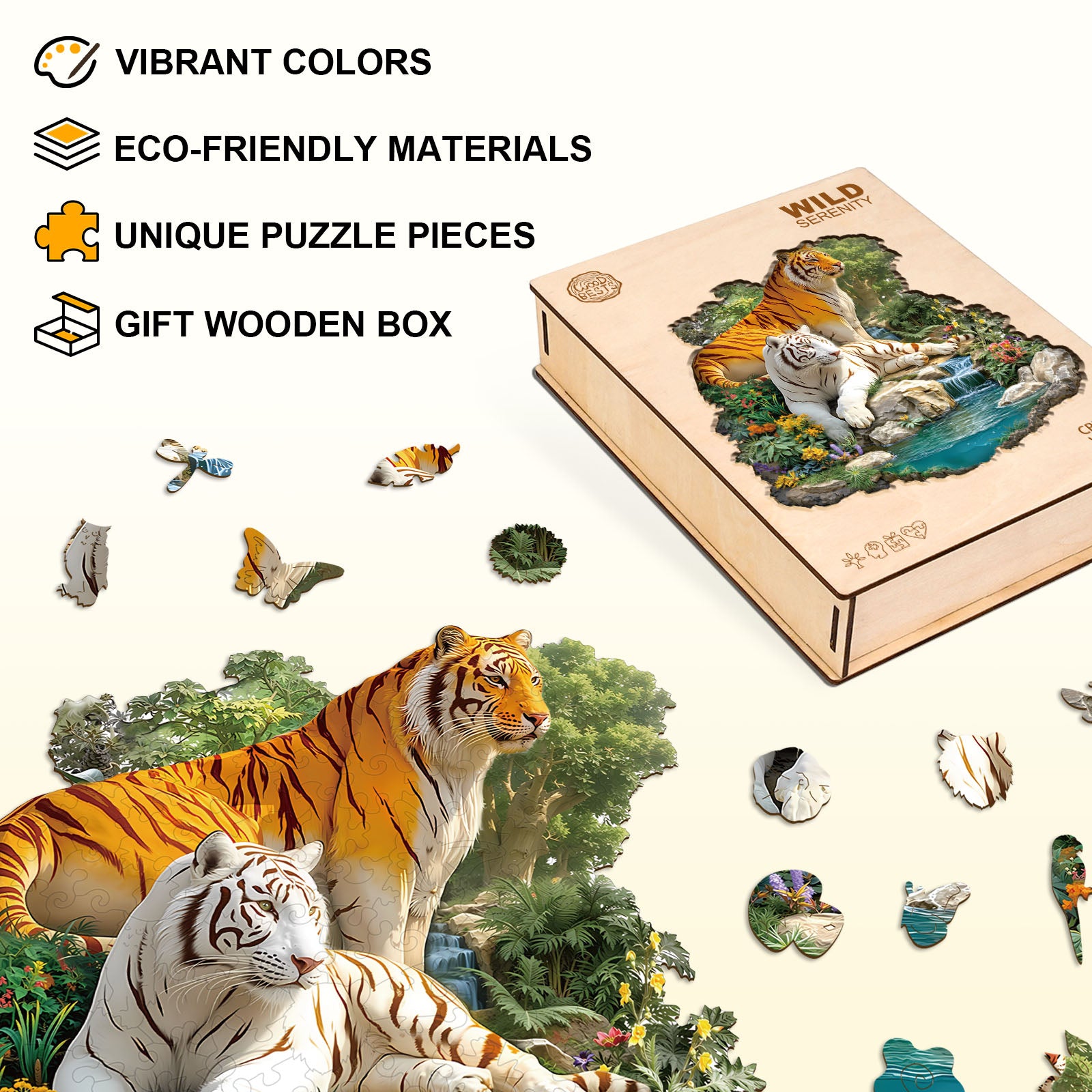 Wild Serenity Wooden Jigsaw Puzzle