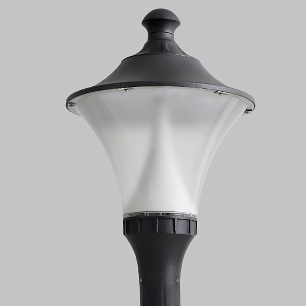 Waterproof LED Black Modern Public Lighting Heavy Duty Outdoor Lamp Post