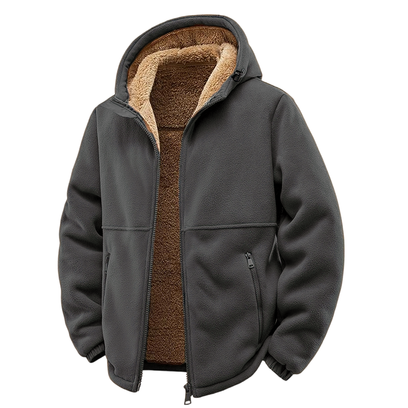 Men's UltraWarm Double Fleece Hooded Jacket