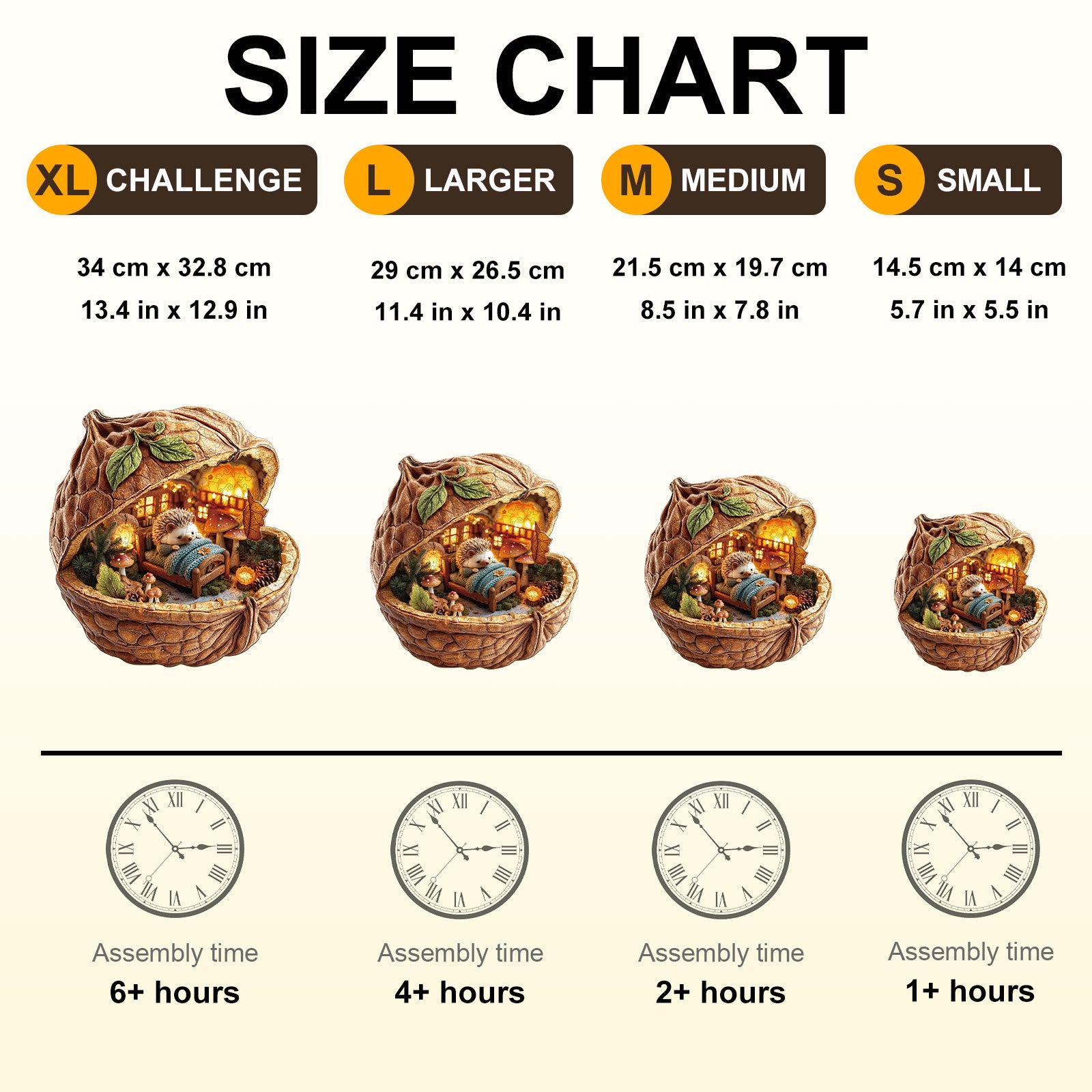 Walnut Dream Wooden Jigsaw Puzzle