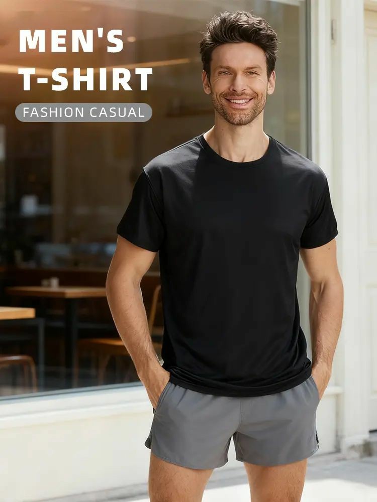 Performance Tees 6-Pack Textured Breathable Athletic