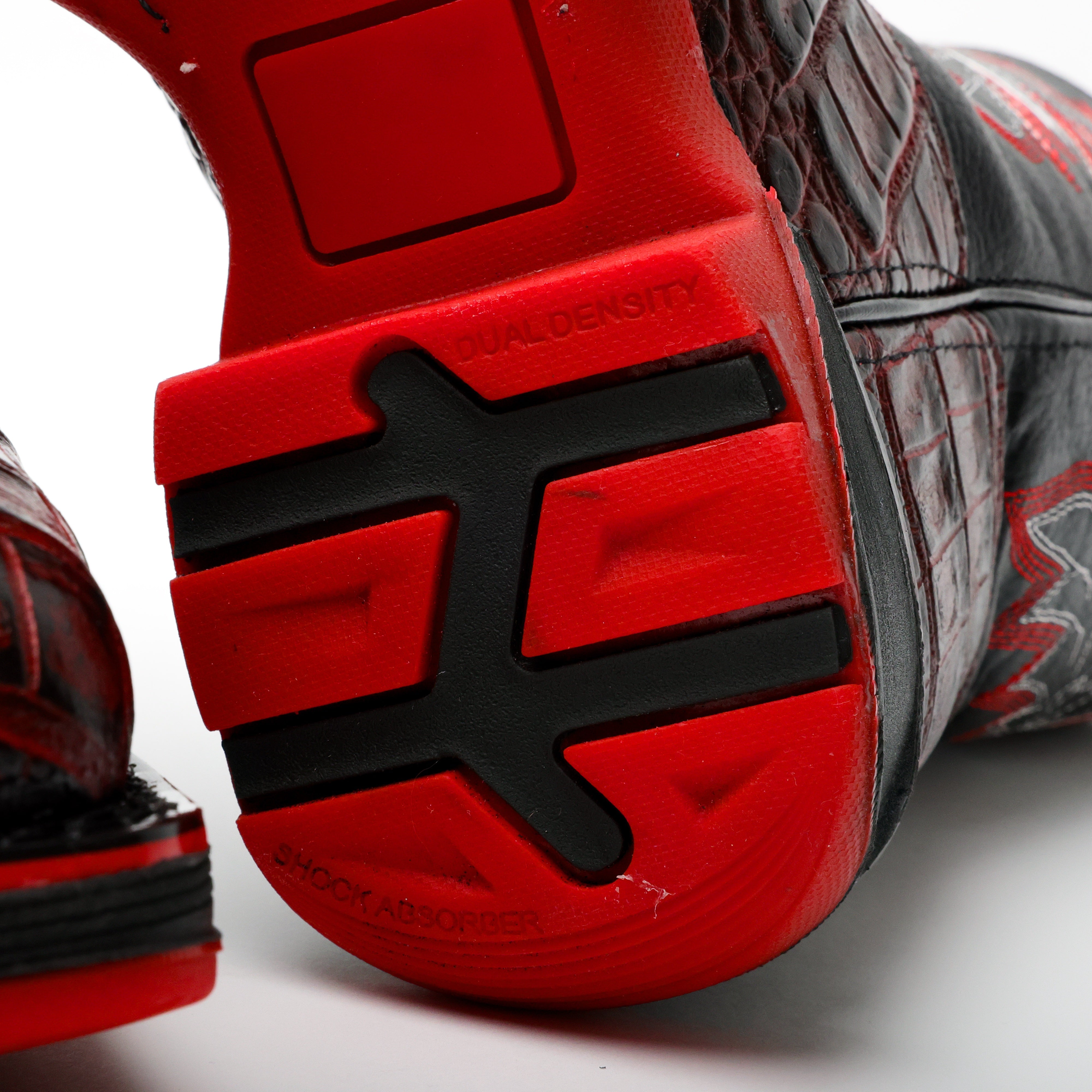 Black Cherry American Gator Belly Leather Boots With 3D Lightweight Sole - Composite Toe