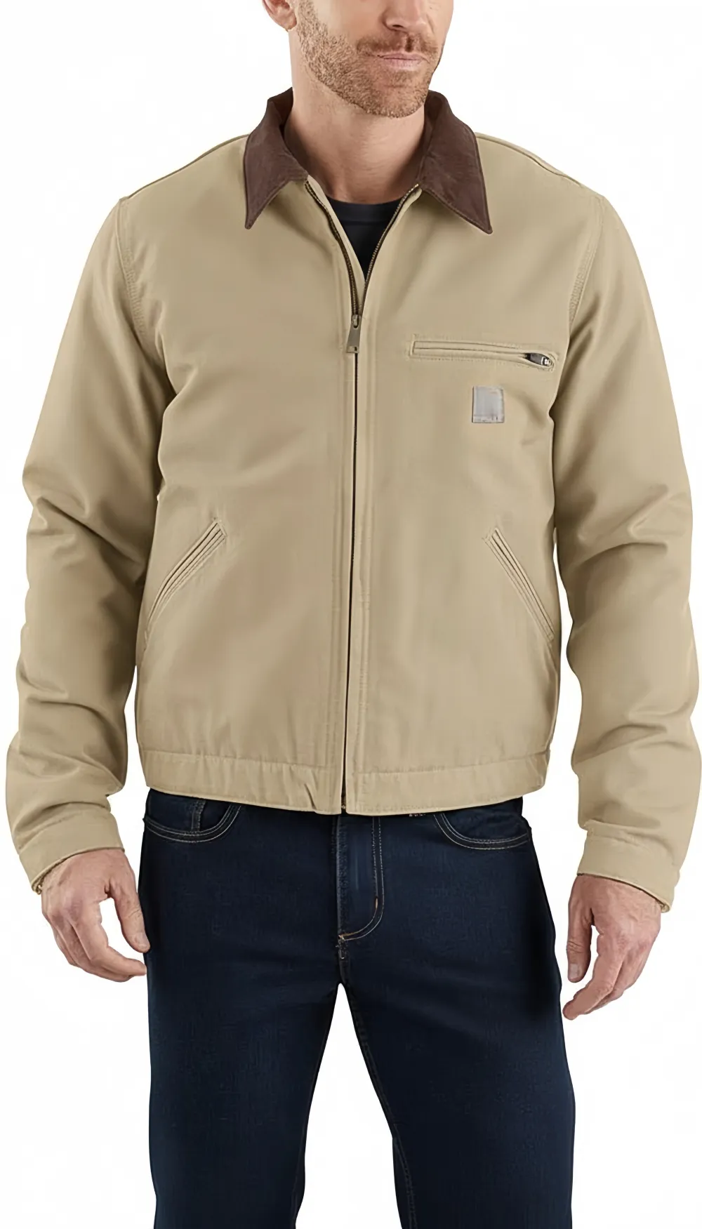 🔥Christmas Carnivals!🔥Hot Sale 🎁CHT Men's Tall Sandstone Detroit Jacket