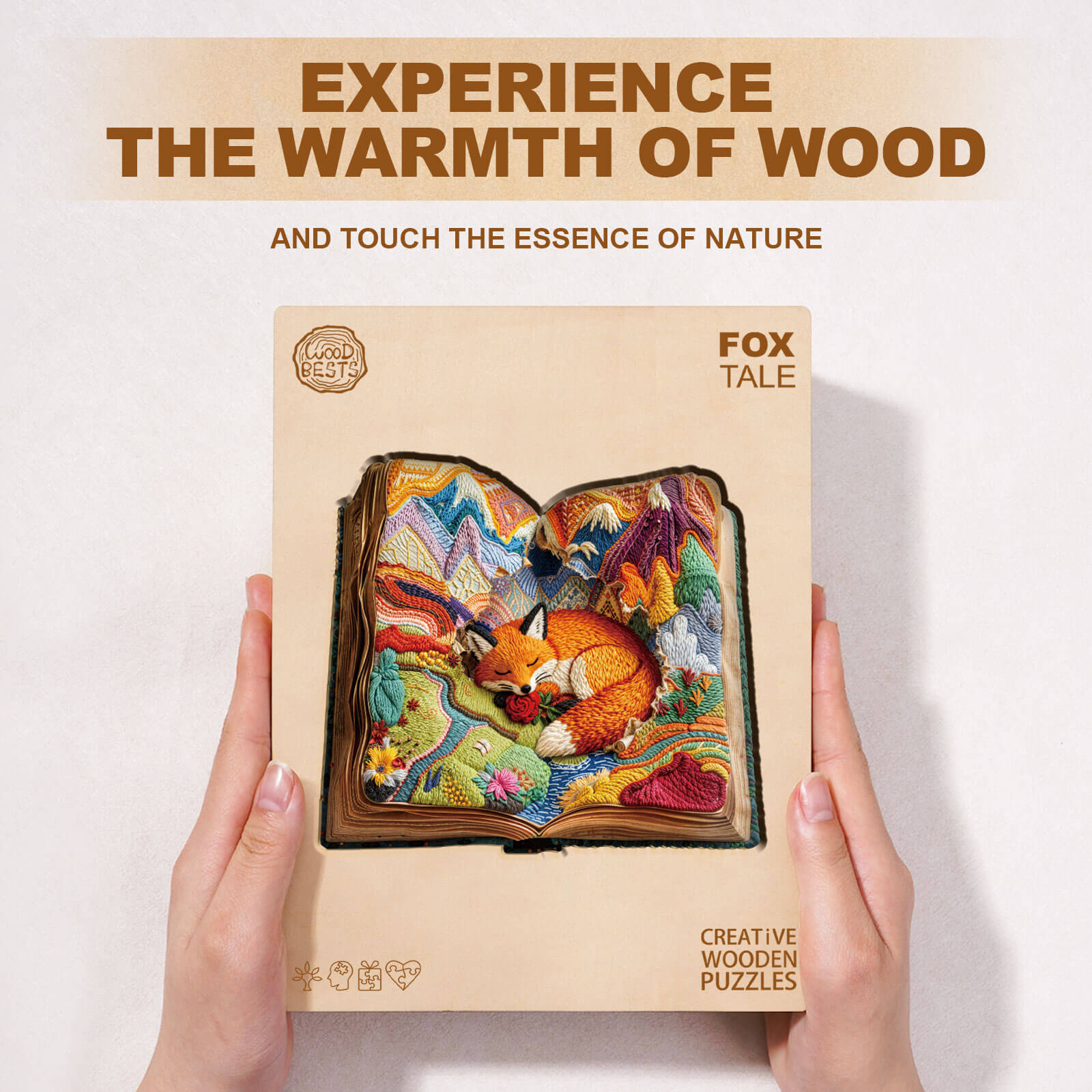 Fox Tale Wooden Jigsaw Puzzle