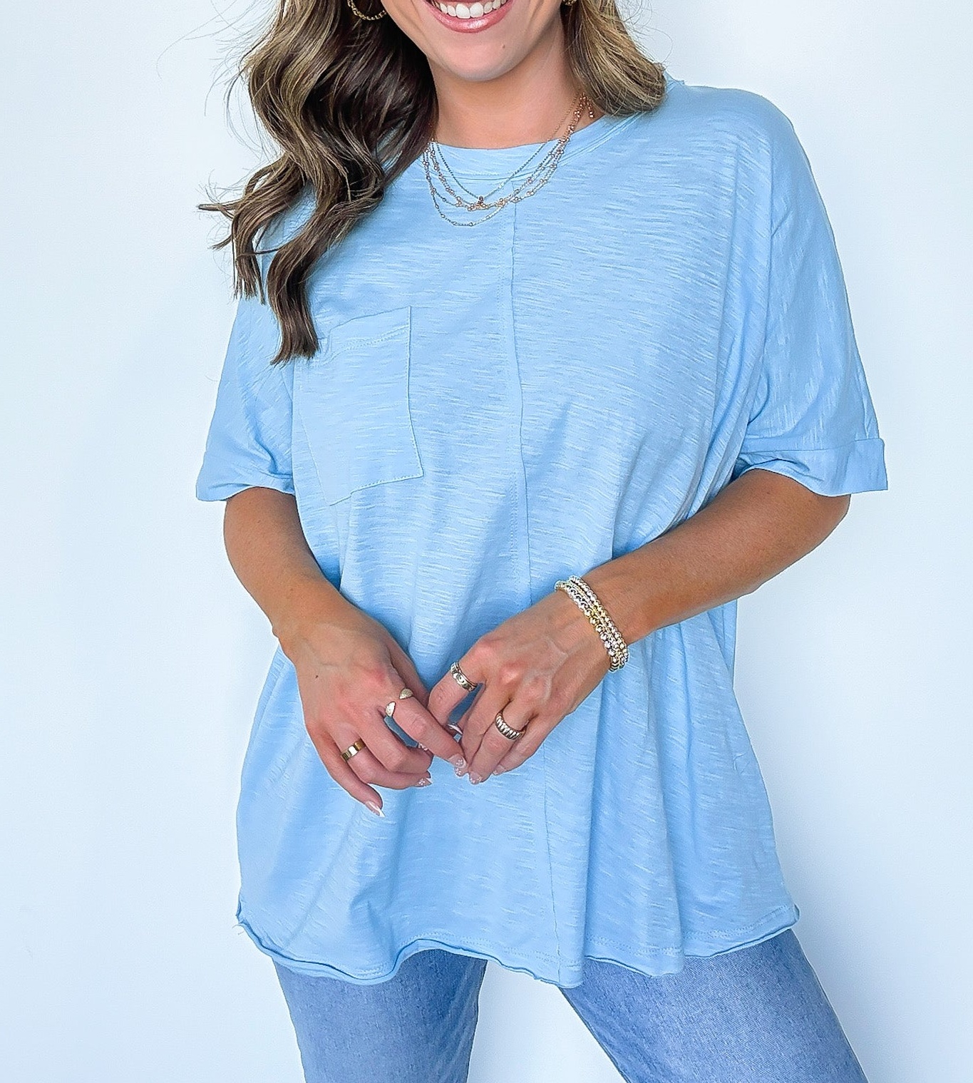 Live in Comfort Relaxed Pocket Tee
