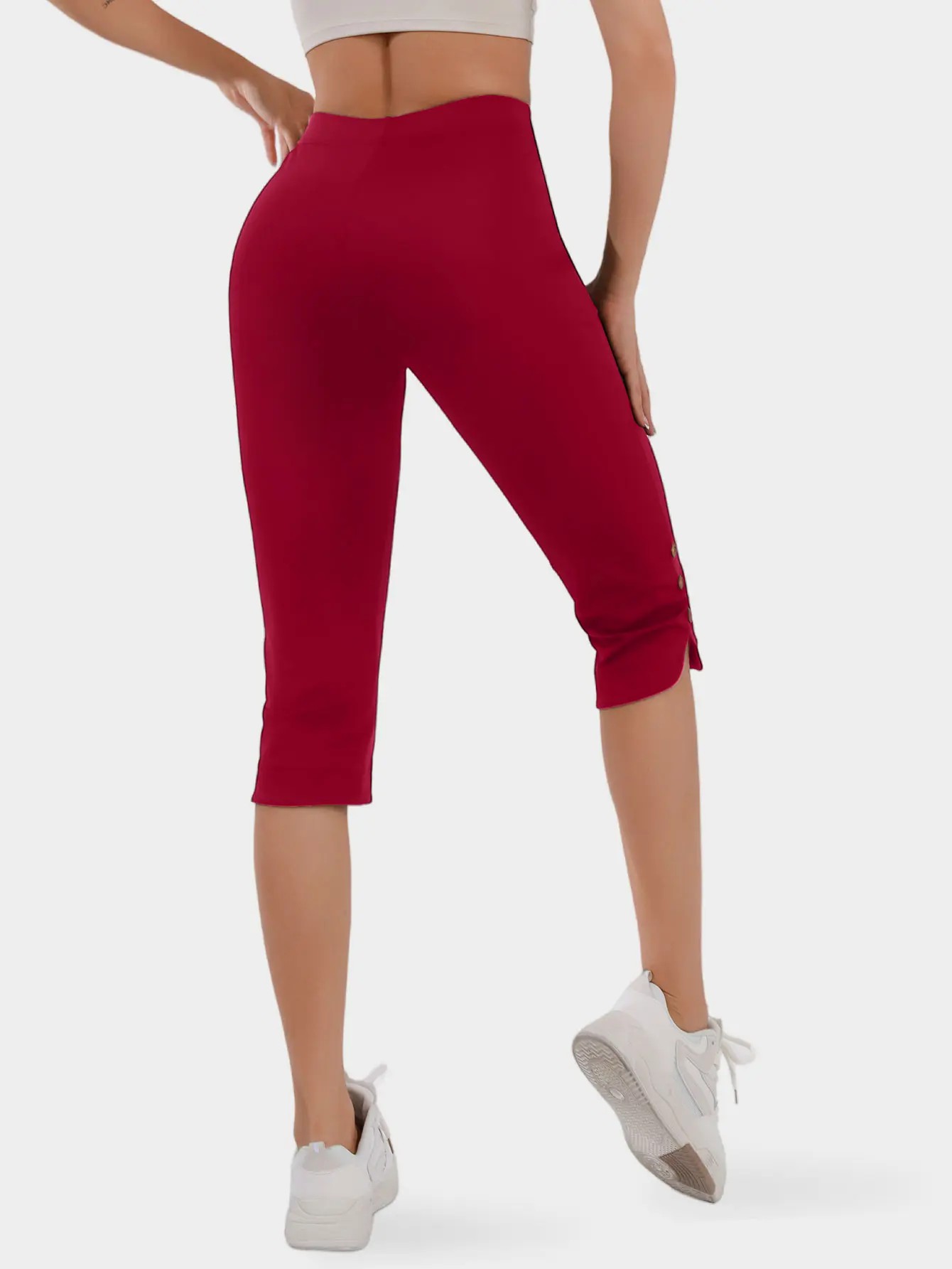 Women’s High-Waisted Slimming Yoga Pants – 7/8 Length Butt-Lifting Leggings