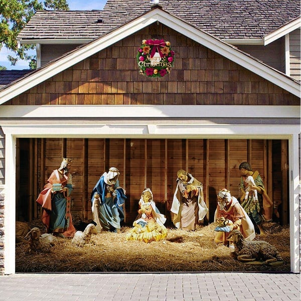 Early Christmas Sale-🔥2025 Christmas Garage Door Decoration