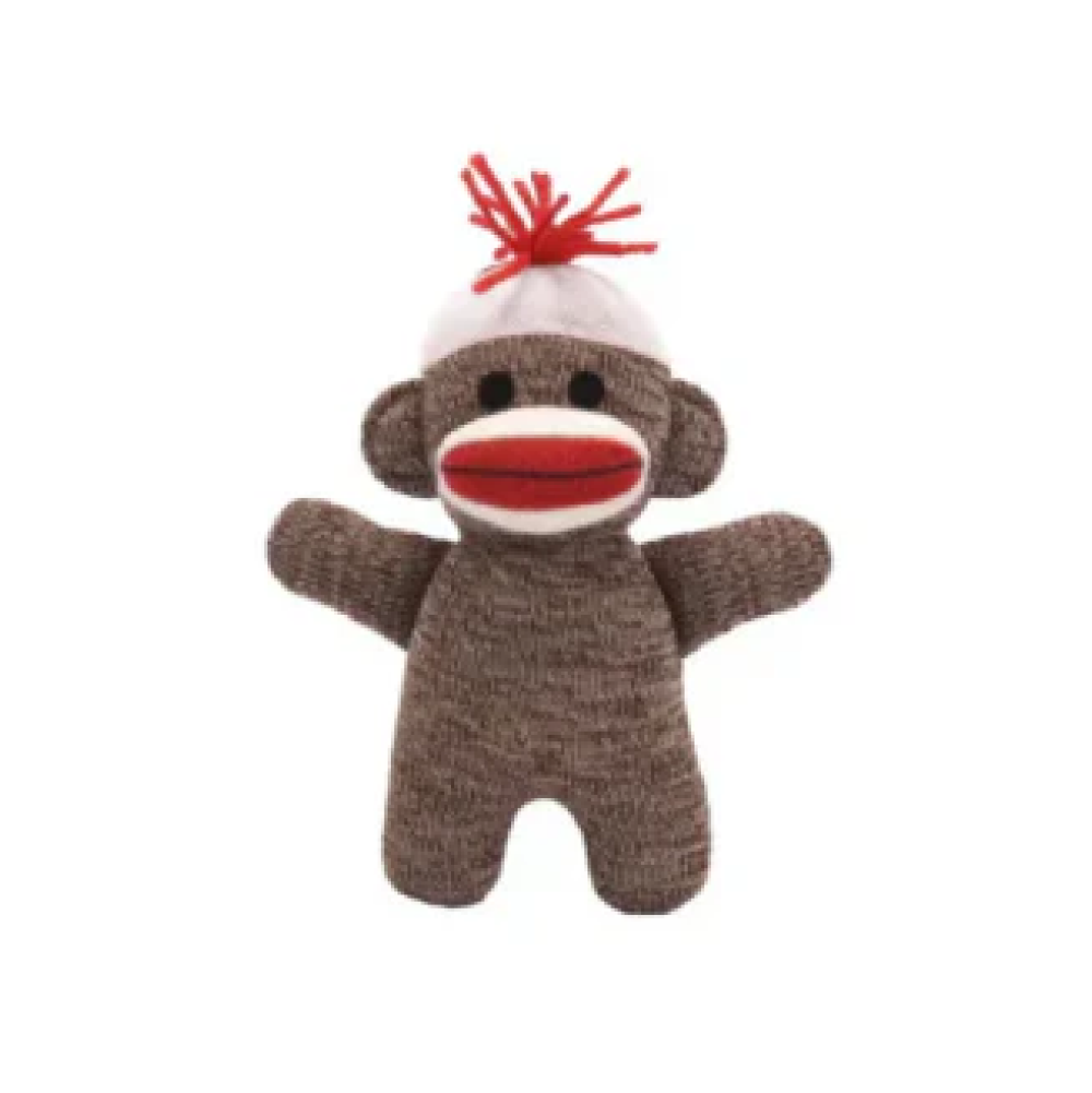 Sock Monkey Ornament 4inch