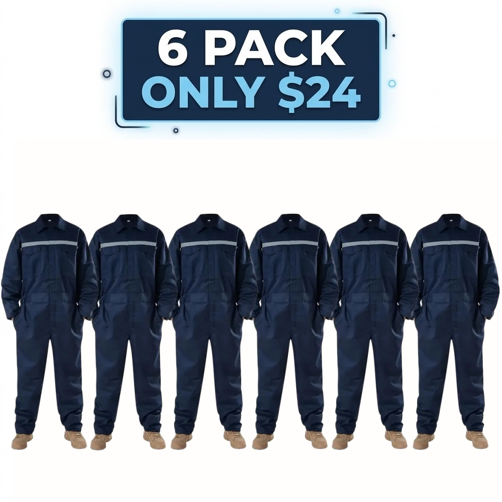 Men's One-Piece Overalls Set