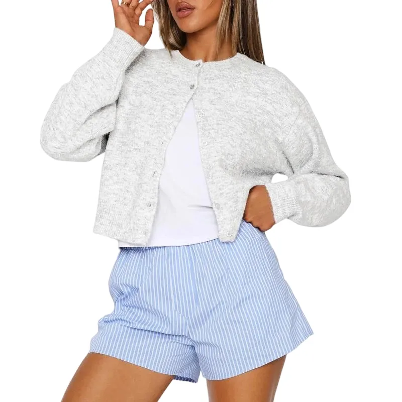 Cropped Cardigan Sweaters for Women