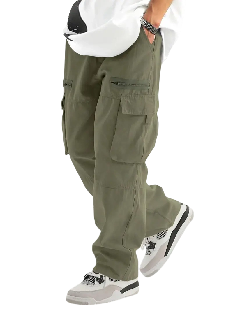 Everyday Utility Cargo Pants (Unisex Loose Fit)