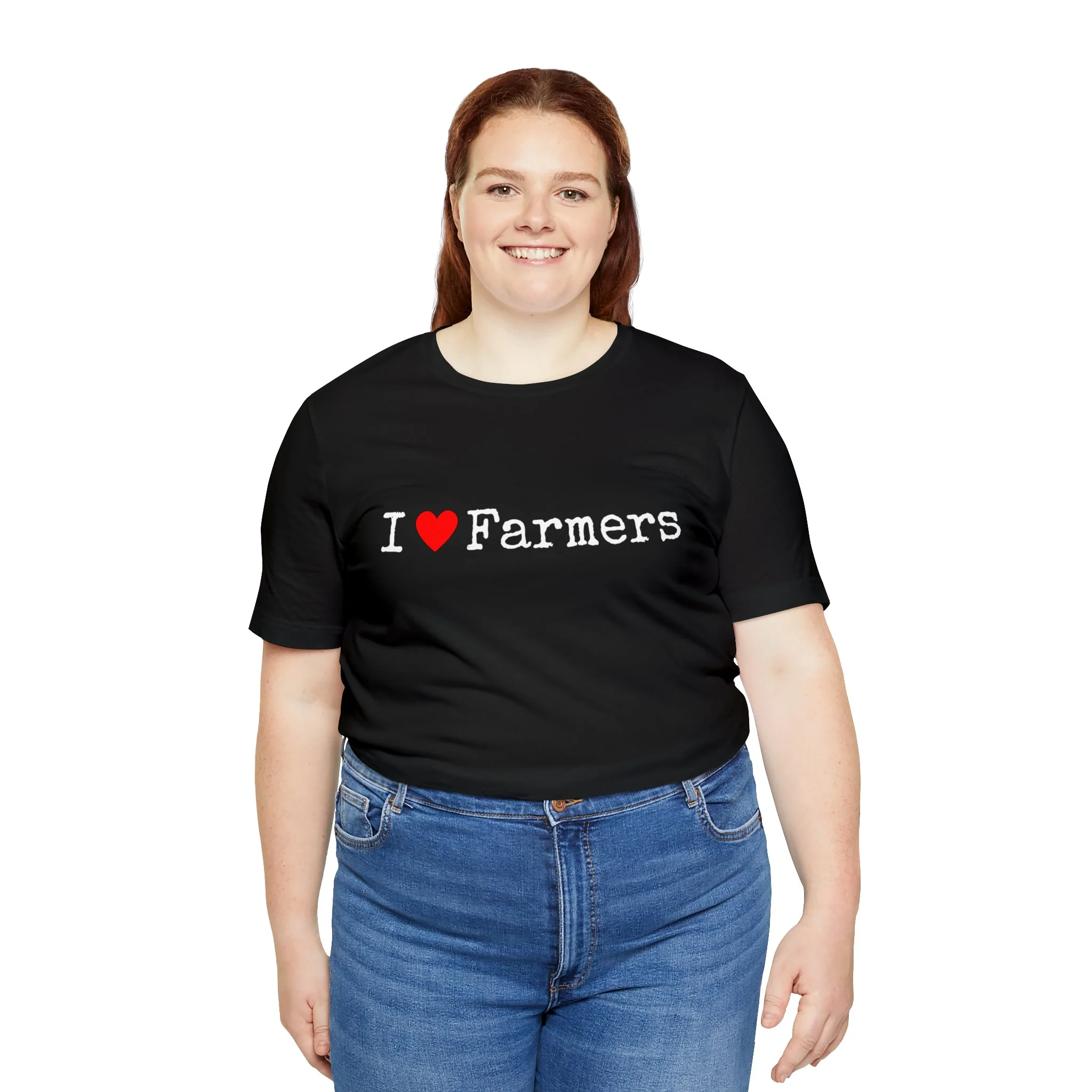 I Heart Farmers Unisex Jersey Short Sleeve Tee