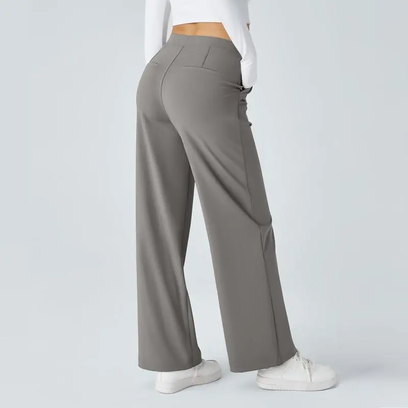 Women's Side Pocket Straight Leg Pants