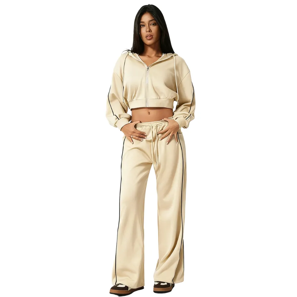 Hooded Tracksuit Set