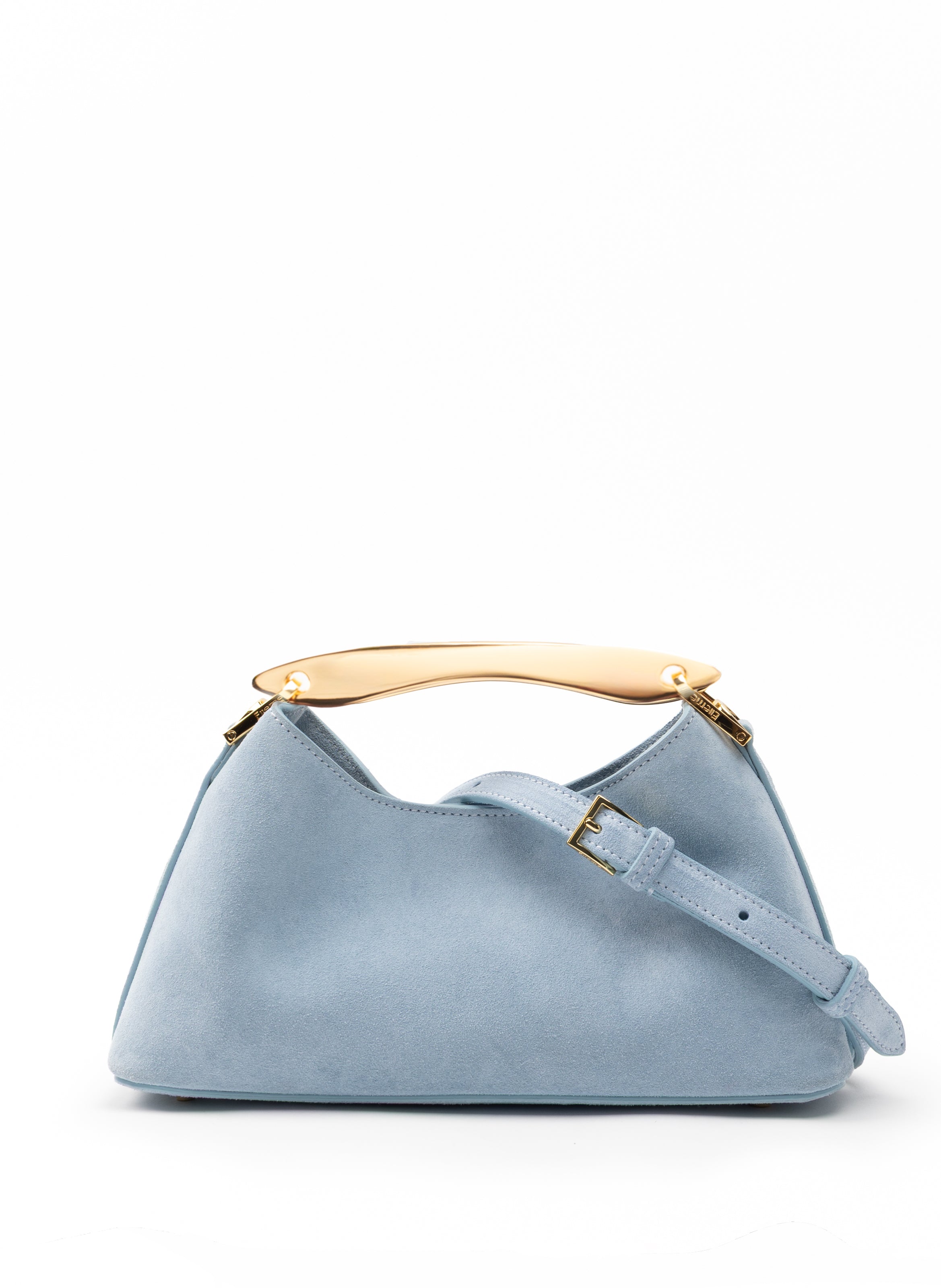Mini Boomerang Suede Light Blue Clearance Sale 85%OFF