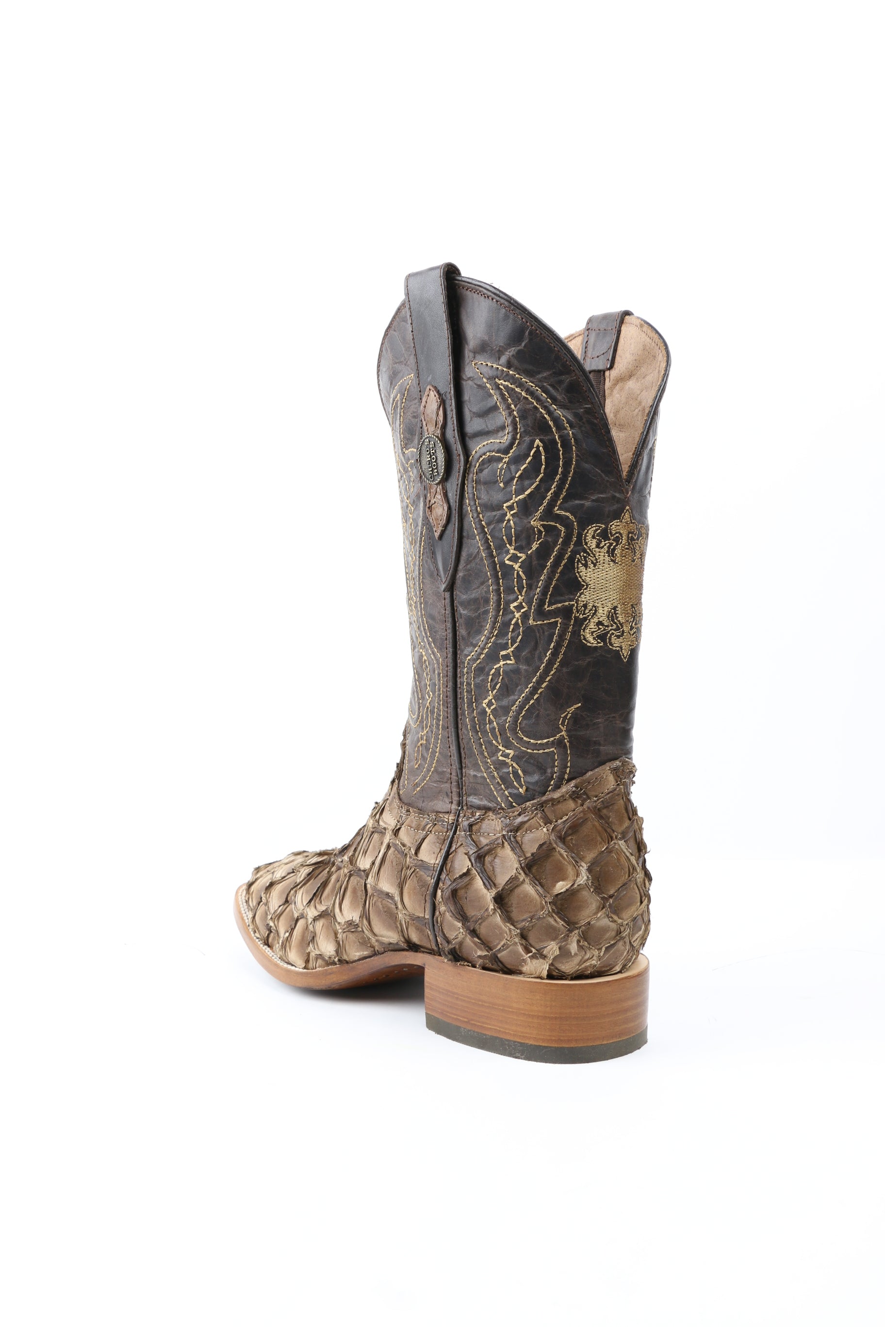 Chero's Premium Exotic Pirarucu Bistre Clearance Sale 70%OFF