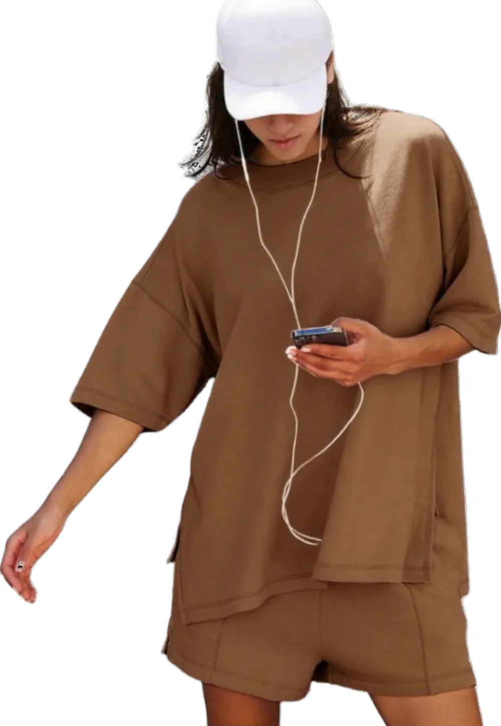 Women Lounge Sets Short Sleeve Cute Tops Shorts