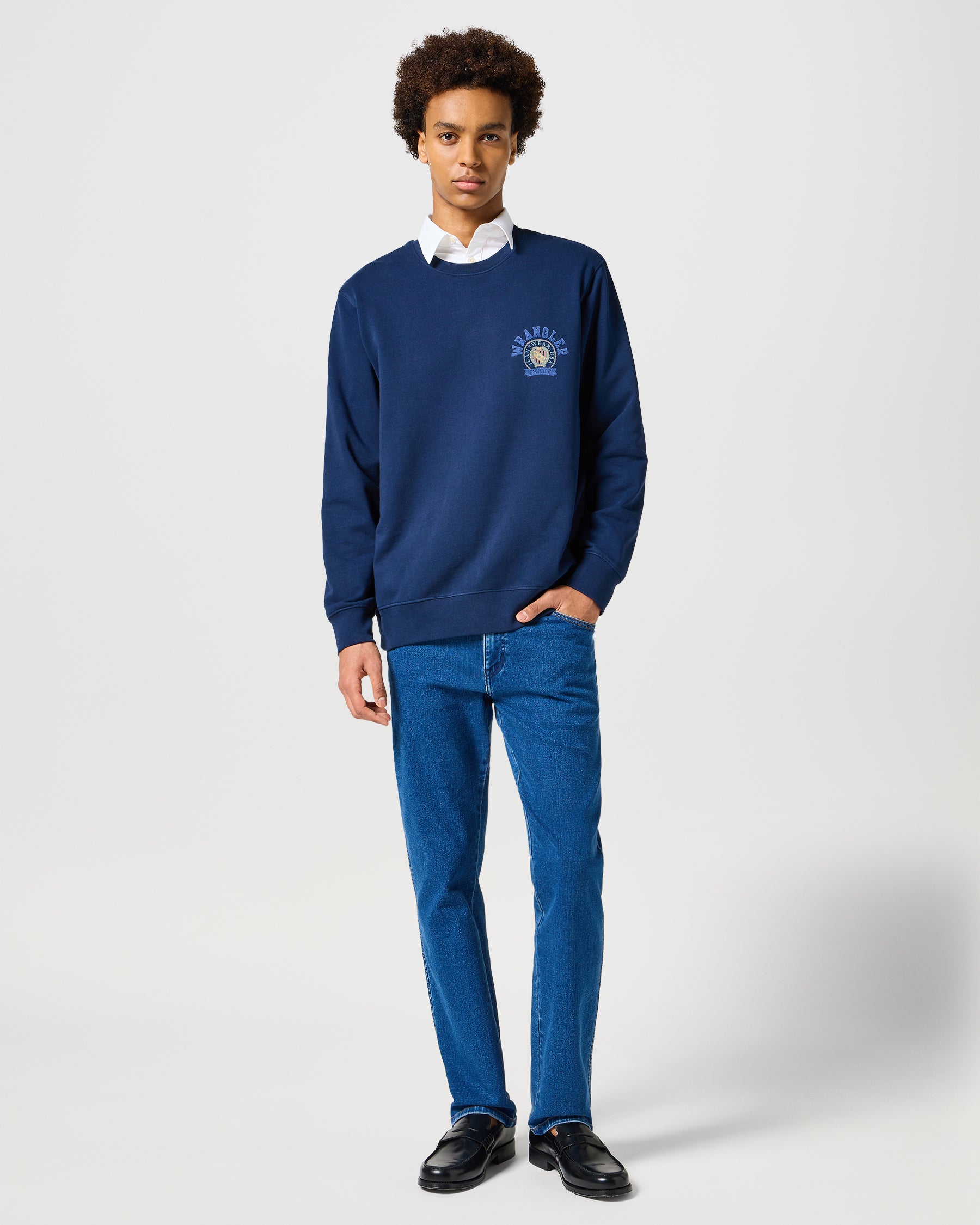 Texas Stretch Authentic Straight Epic Soft Mens Jeans - Midnight Shadow