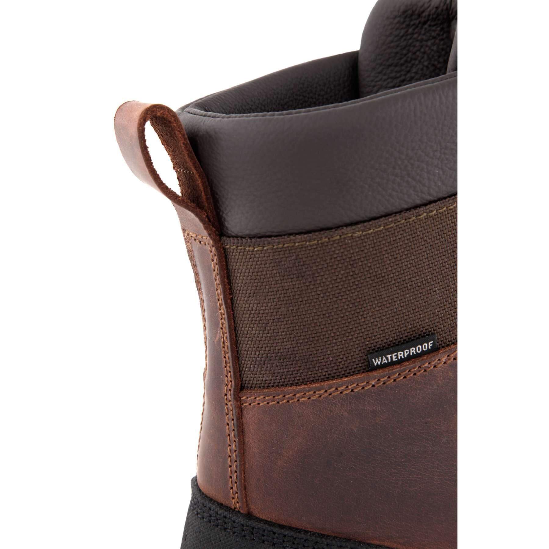 CHT Special Offer Detroit 8 Inch Work Boots F702905 Pack - Detroit S3 Waterproof Composite Safety Toe High Leg Work Boots + 3 Pack CHT Socks